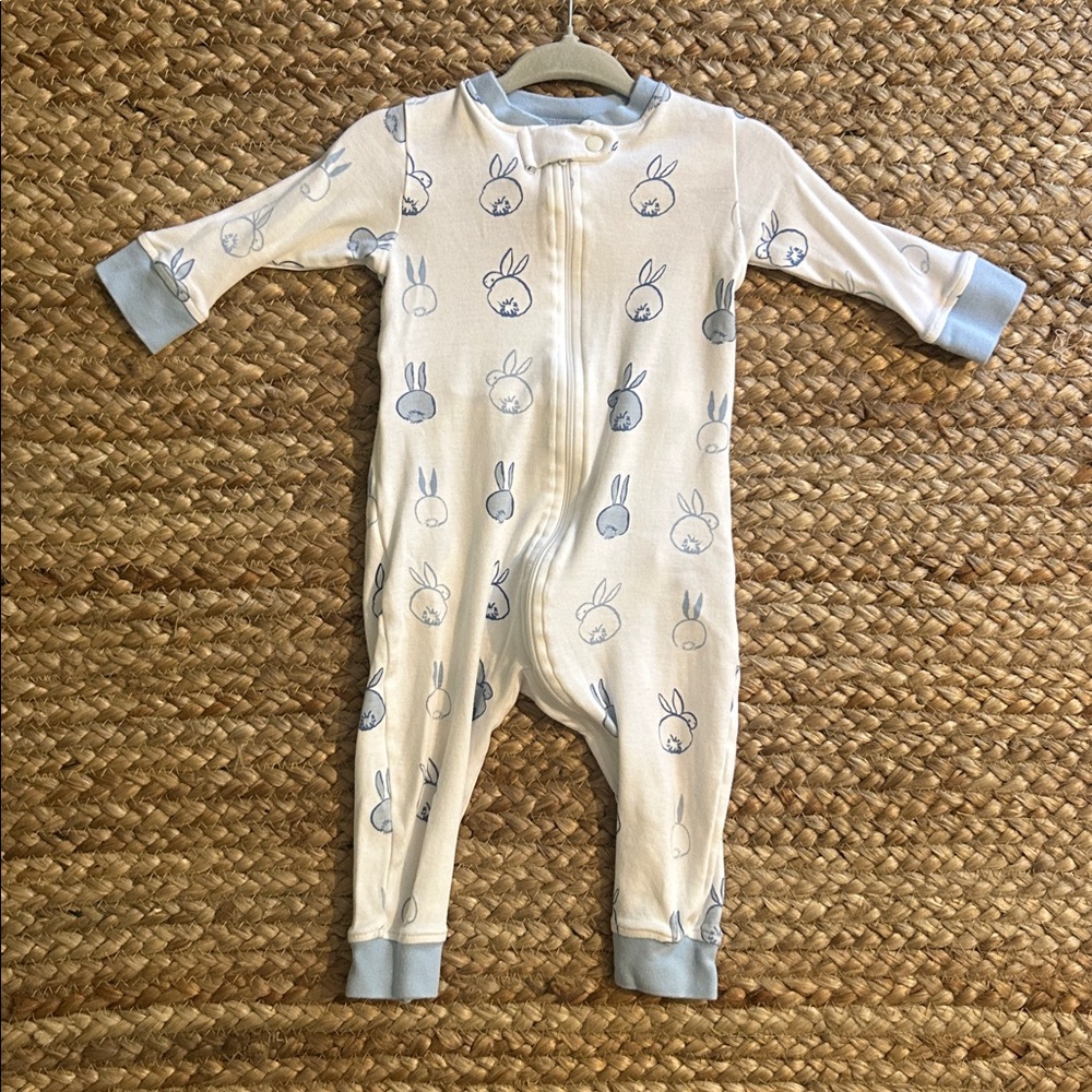 Bella Bliss blue bunny onesie, 9-12M